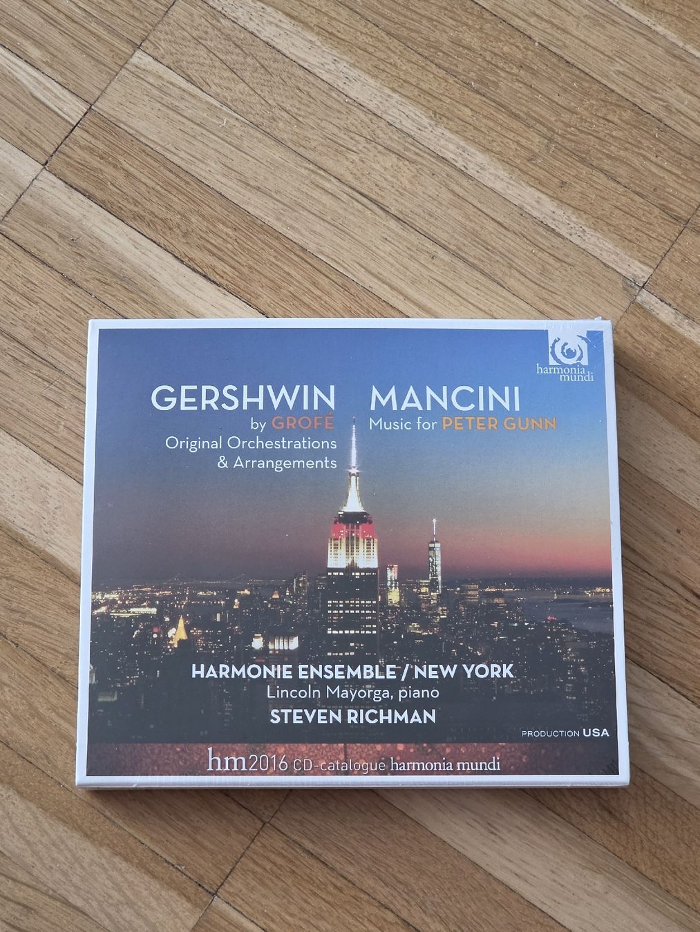 CD: Doppel-CD: Gershwin & Mancini: Music for Peter Gunn – Nuovo e nell'imballaggio originale da Aesch BL venduto da immon