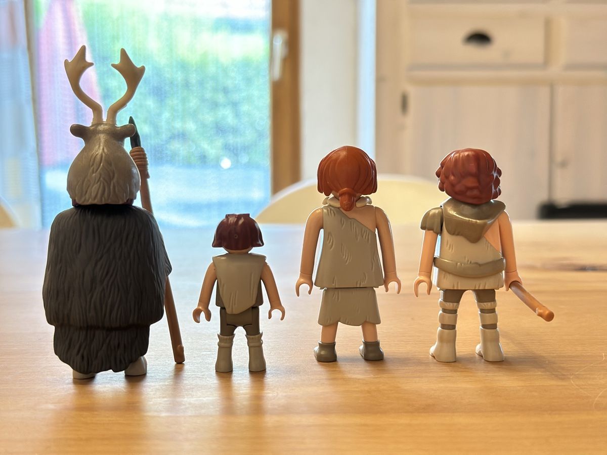 Playmobil Giocattoli: Playmobil Höhlenmenschen 4 Figuren – Usato da Unterstammheim venduto da joh_cl5s 1