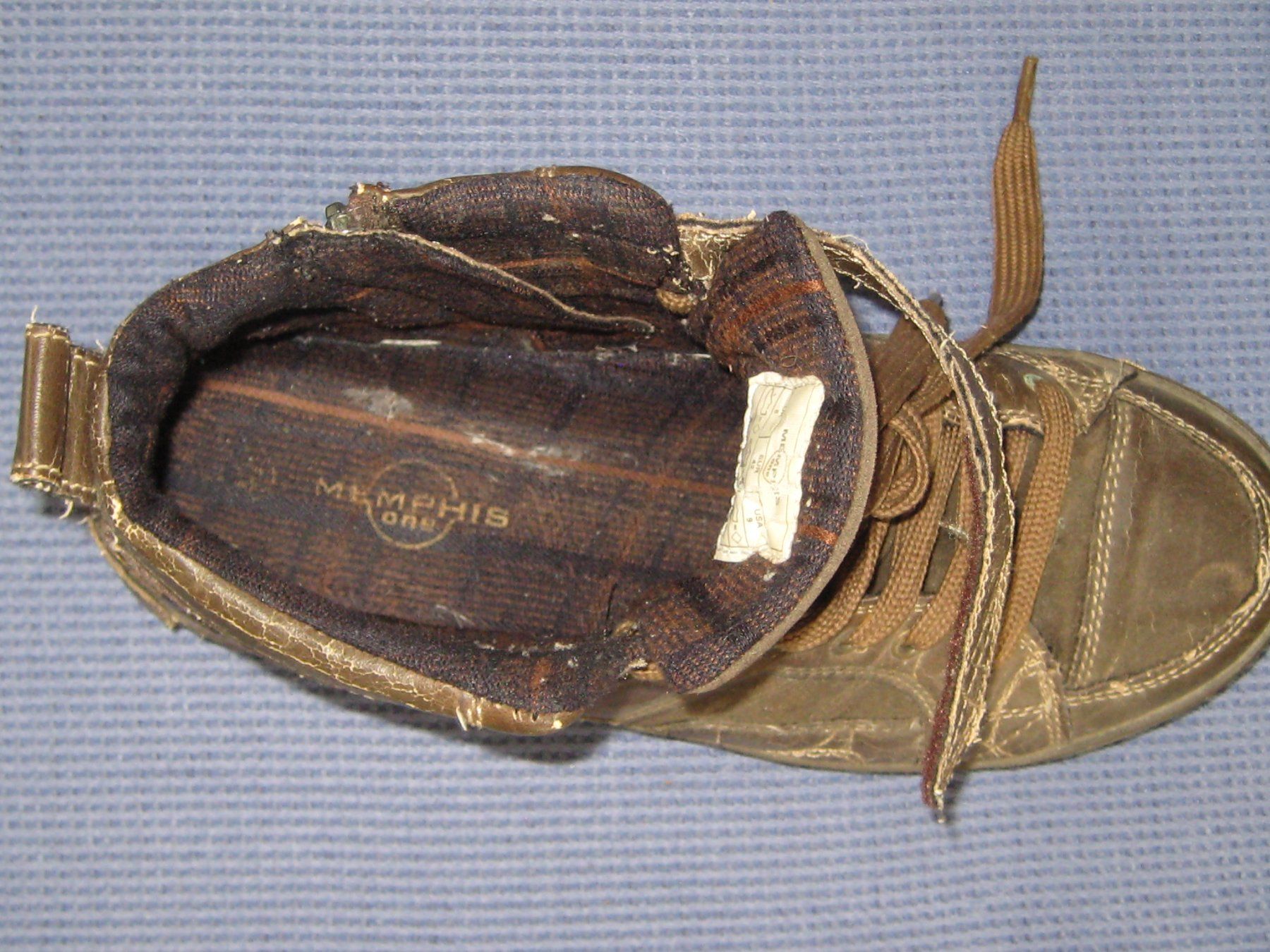 Herrenschuhe: Braune Herbst Schuhe, Gr. 42, Marke Memphis. – Gebraucht aus Neftenbach von Werthe 2
