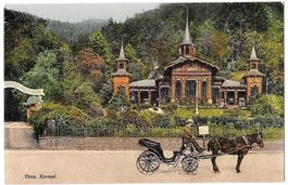 Thun Kursaal mit Kutsche