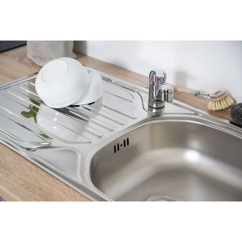 Cucine complete: 623 Küchenzeile Singleküche 220cm E/SO/S - Küche Einbauküche – Nuovo e nell'imballaggio originale da Wallenwil venduto da toesstalvertrieb 5