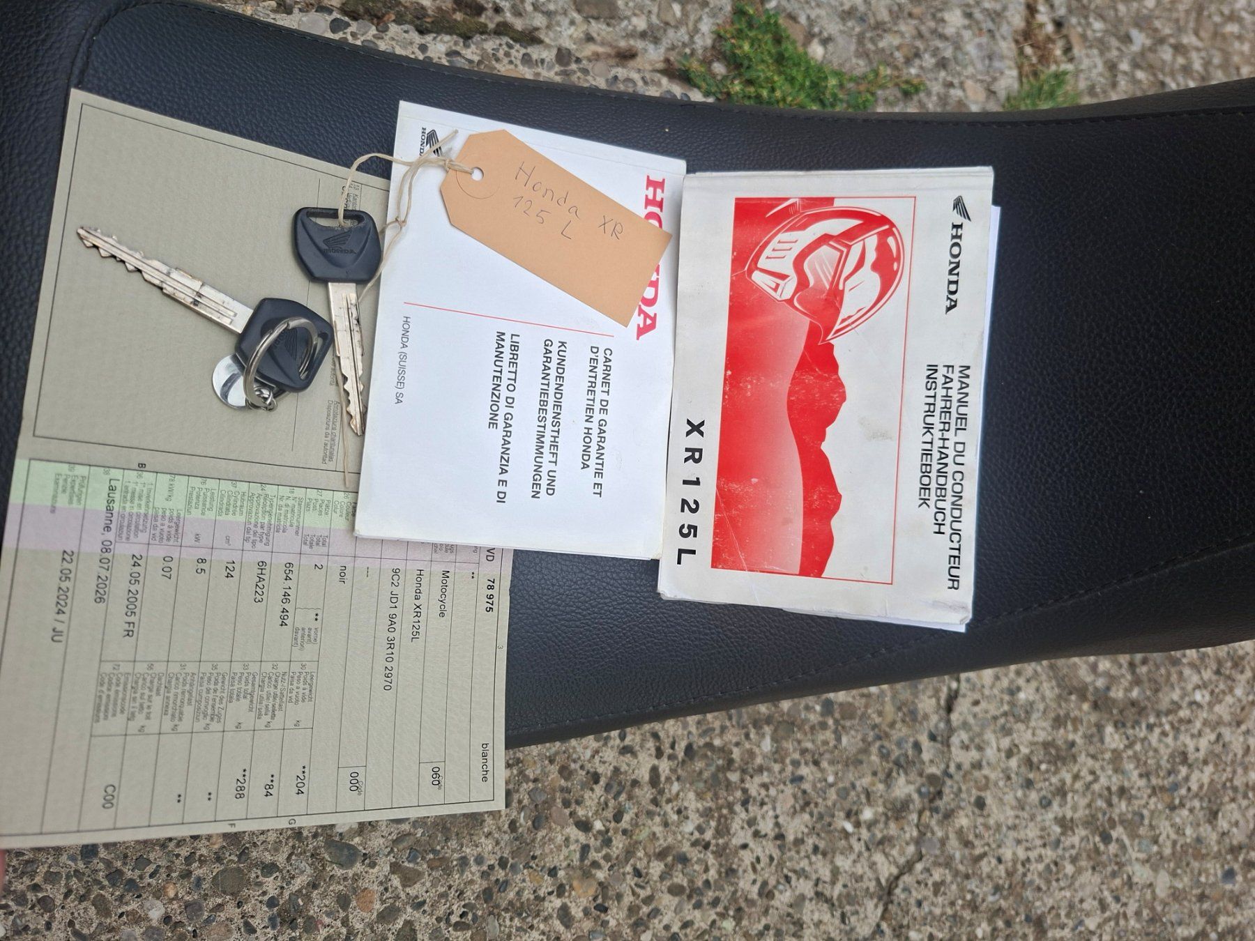 Honda Enduro: Honda XR 125 L – D'occasion à Mur (Vully) VD par TAD327 8