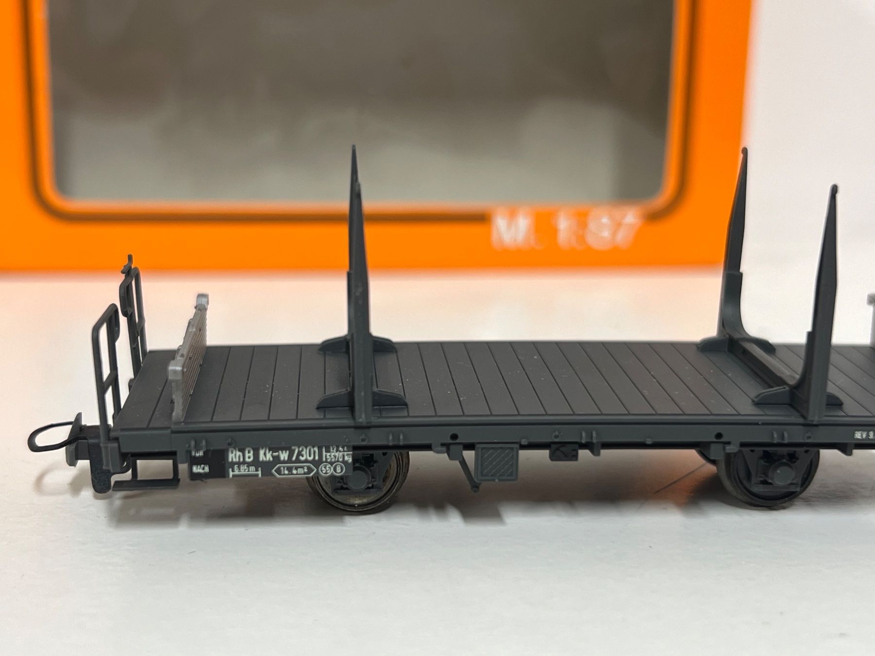 Bemo Modelleisenbahnen: Bemo RhB Kk-w 7301   H0m – Gebraucht aus Neuenhof von ludovicco 1