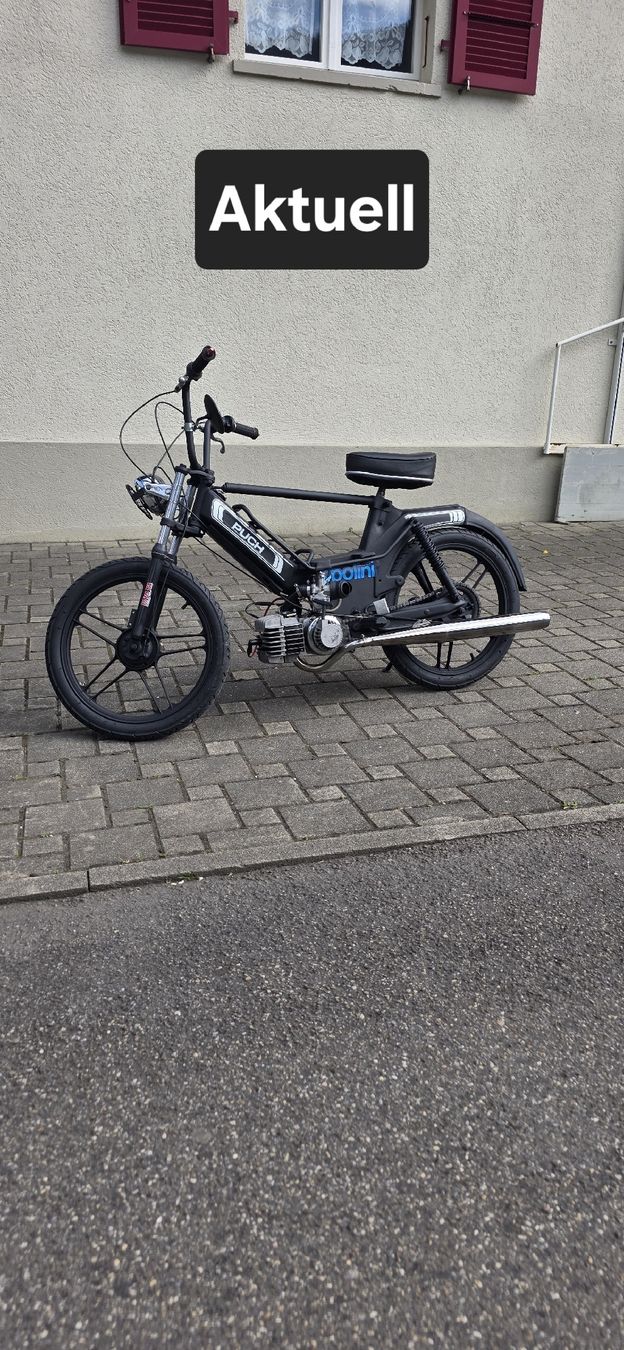 Puch Ciclomotori: <Töffli> Mofa Puch Maxi S Black 75cc – Usato da Krattigen venduto da PrimeFix-Huggler 1