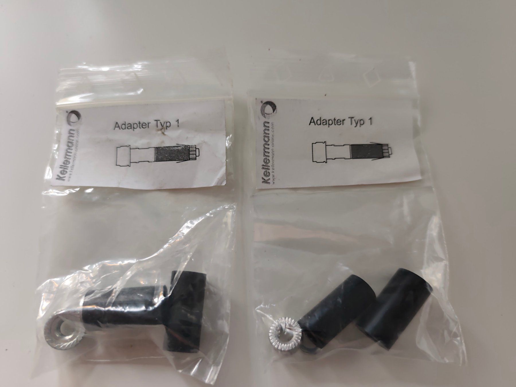 Tutti i ricambio per moto: Gummiadaptersets für Kellermann Blinker Typ1 und Typ3 – Nuovo e nell'imballaggio originale da Berikon venduto da Bulle
