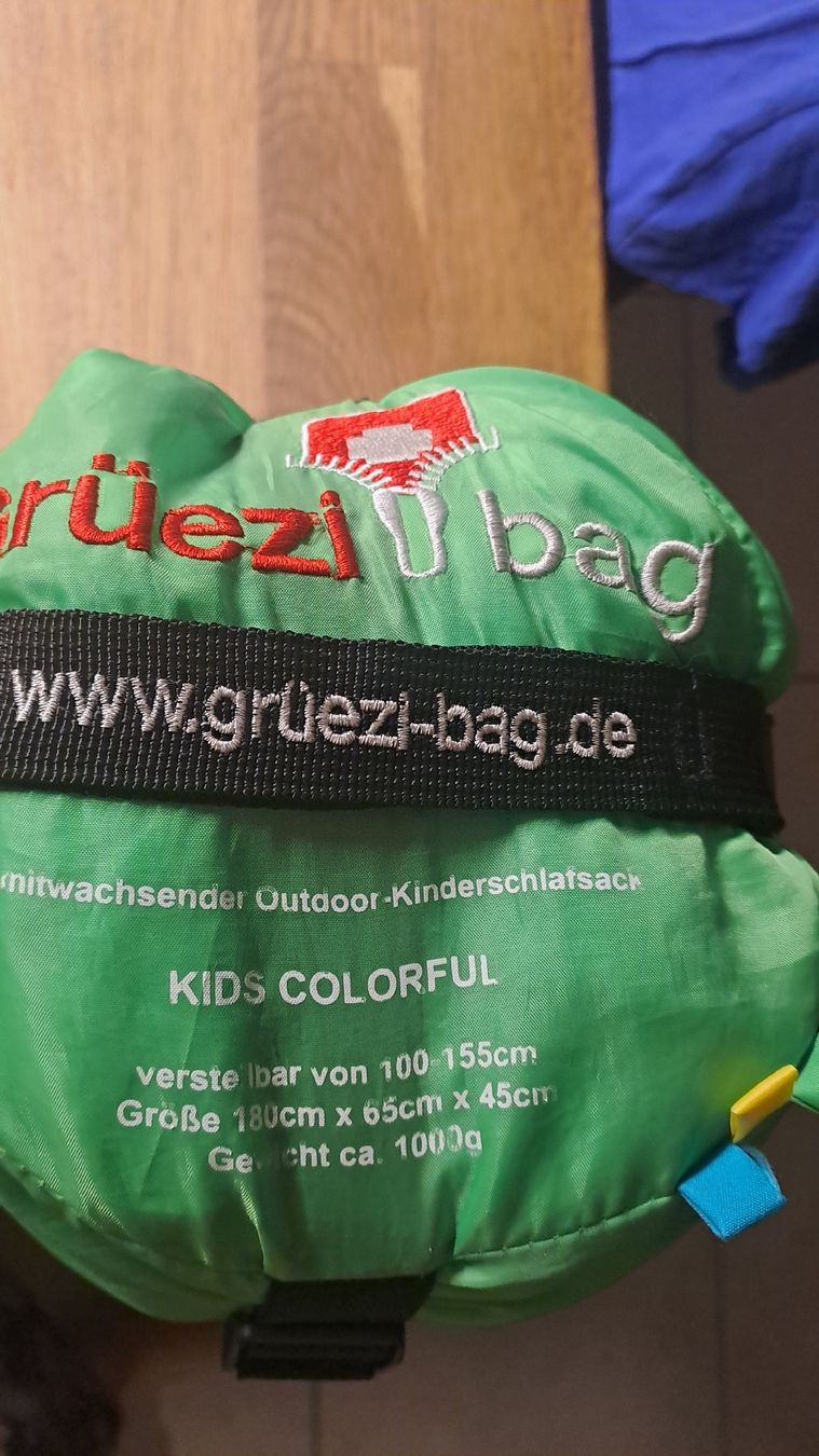 Sacchi a pelo: Grüezi- Bag Kinderschlafsack – Usato da gümmenen venduto da flower124 3