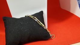 Elegantes armband mit bunten Steinen, neuwertig!