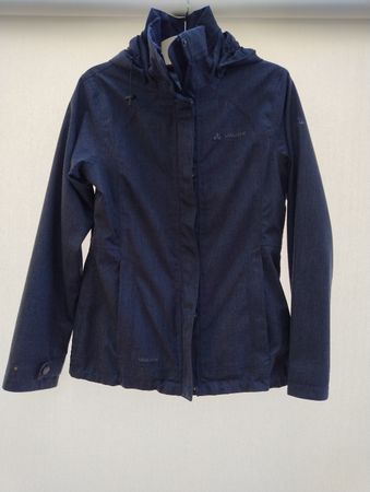 Vaude Damen Regen Jacke dunkelgrau Grösse 36/ XS