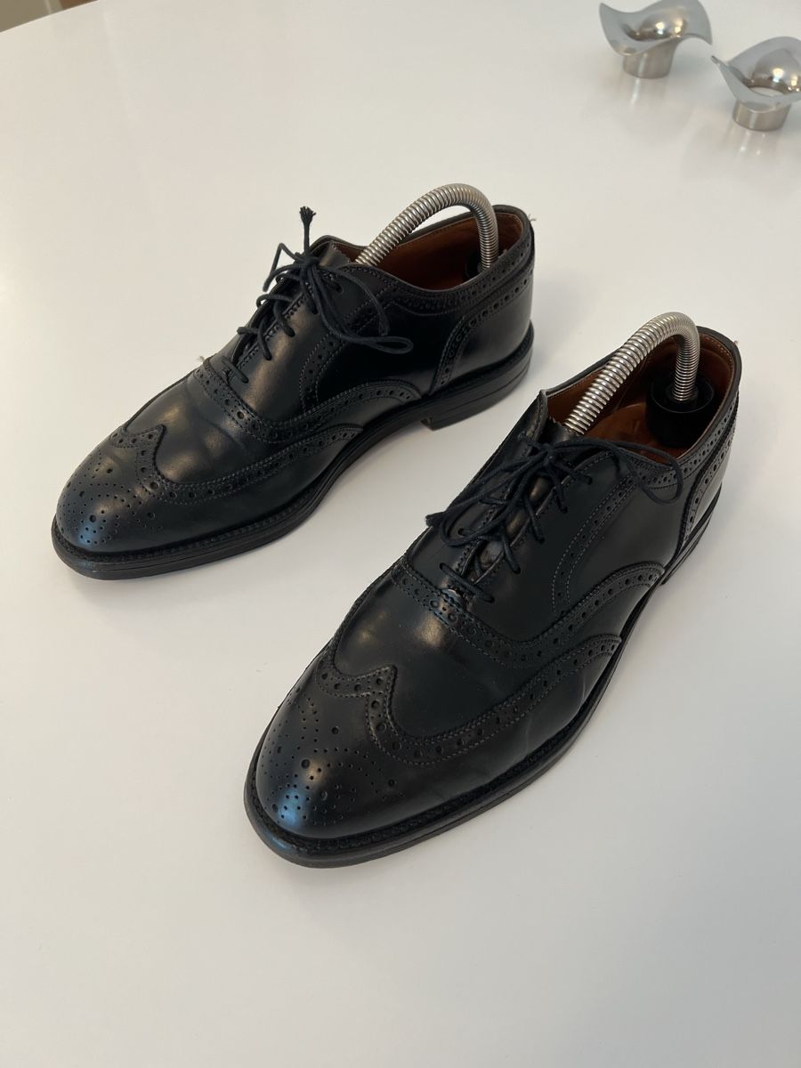 Alden Scarpe da uomo: Alden Wingtip Bal Shell Cordovan – Usato da Zürich venduto da Leuzzeli