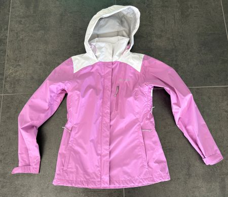 Columbia Damen Regenjacke Gr. S Rosa/Weiss Omni-Tech Outdoor