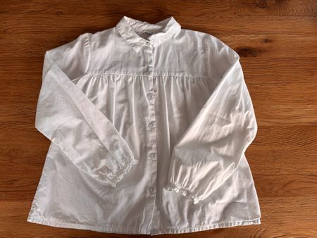 Chemise blanche fille Vertbaudet 9 ans 