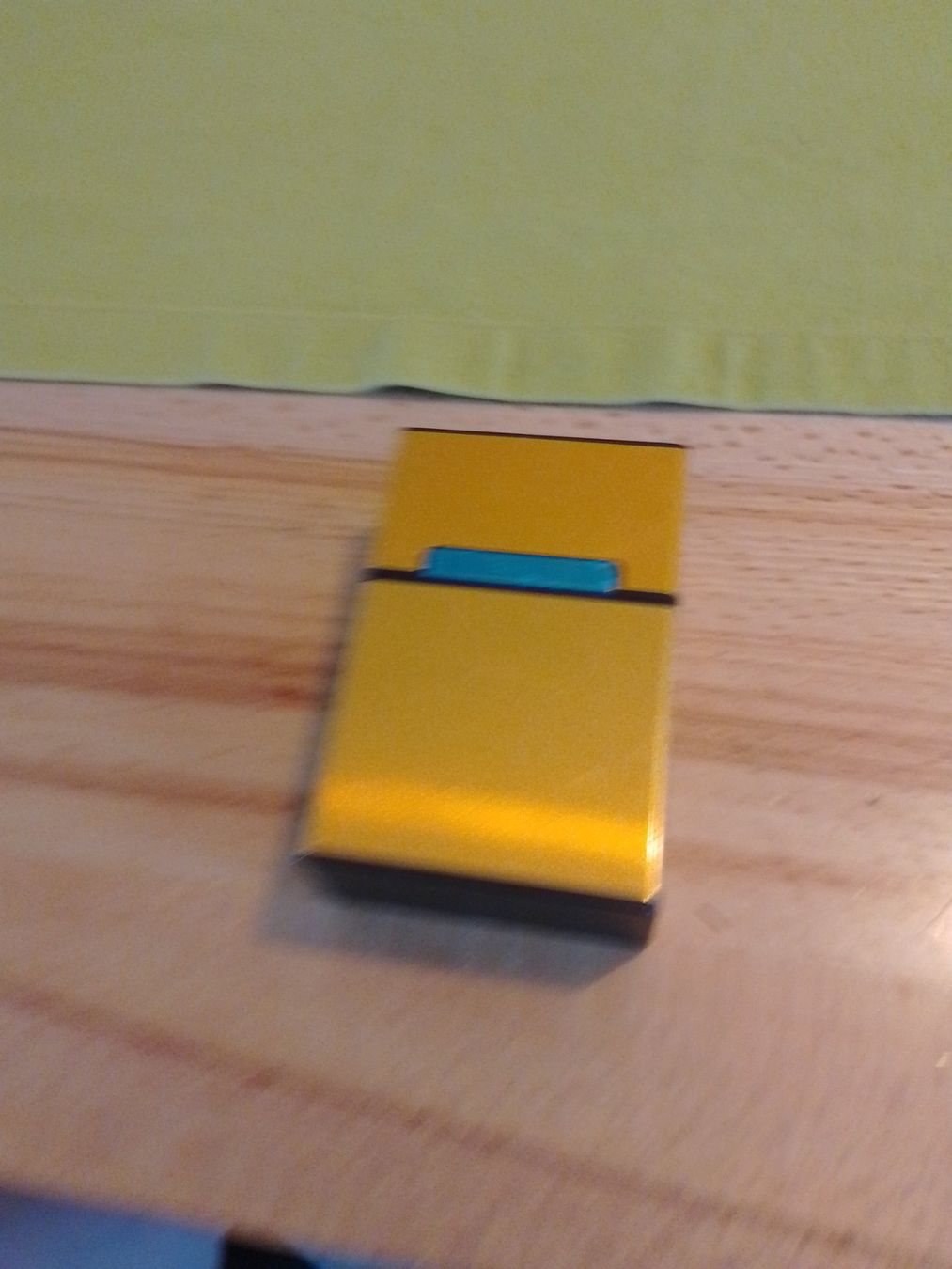 Tabak: Aluminium Zigaretten Schachtel – Gebraucht aus Weinfelden von PaterPio1968