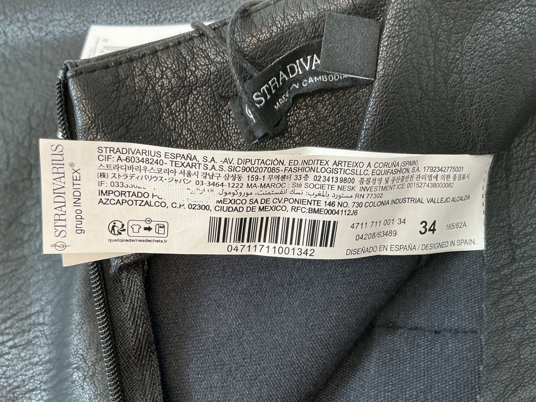 Stradivarius Kleider & Röcke: STRADIVARIUS Minirock schwarz Gr. 34 – Neu (gemäss Beschreibung) aus Richterswil von Restwert_Richterswil 5