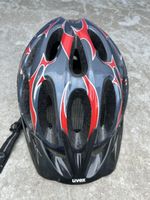 Velocipäd Uvex Helm Grösse M Silber Rot Blau