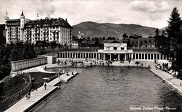 Gstaad. Palace Plage - Piscine