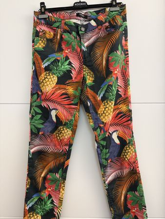 Angels Damen Jeans Grösse 38/40 Tropenprint