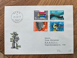 328-331 FDC Deutsch (TOP!) nur 10.--