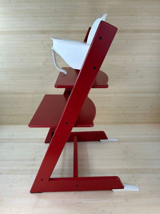 Stokke® Tripp Trapp inkl. Babyset, Newborn & Tray / Warm Red 5