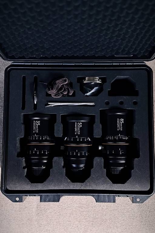 Obiettivi: Greatjoy 1.8x Anamorphic Set - 35mm - 50mm - 85mm – Usato da Olten venduto da Pascalieri 2