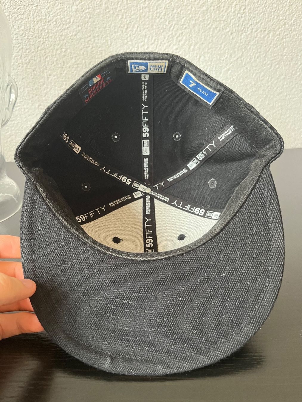 New Era Chapeaux, bonnets & casquettes: Basic Baseball Cap, New Era Gr. 7 (55 cm) – D'occasion à Kerns par Herr_Sizzla 4