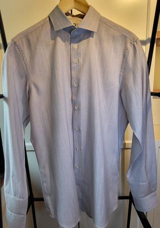 Chemise R2 Amsterdam, taille 39, 100% laine