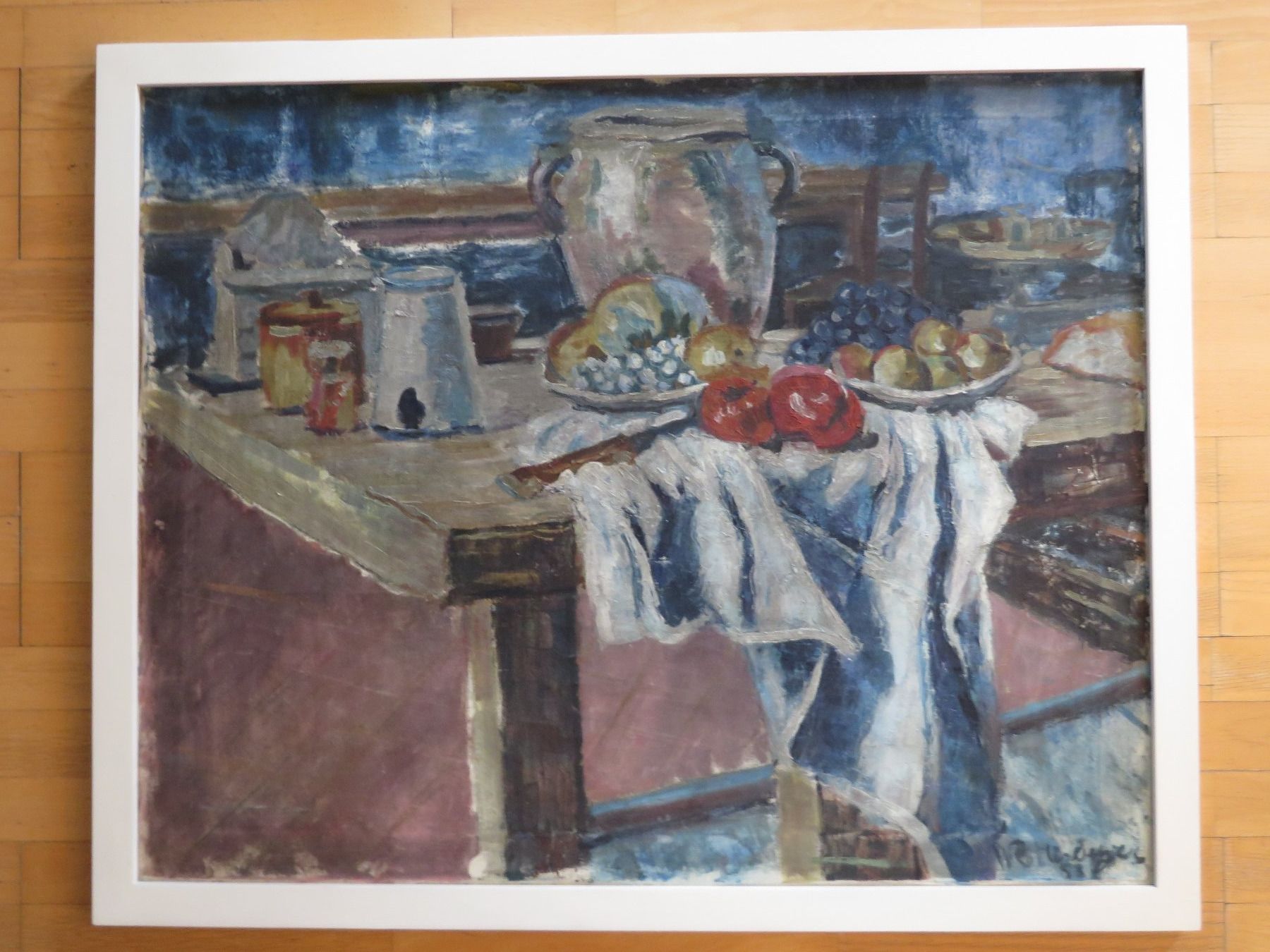 Dipinti: Willy Röthlisberger 1914-1977 Grosse Oelbild – Usato da Bad Ragaz venduto da FutureZ