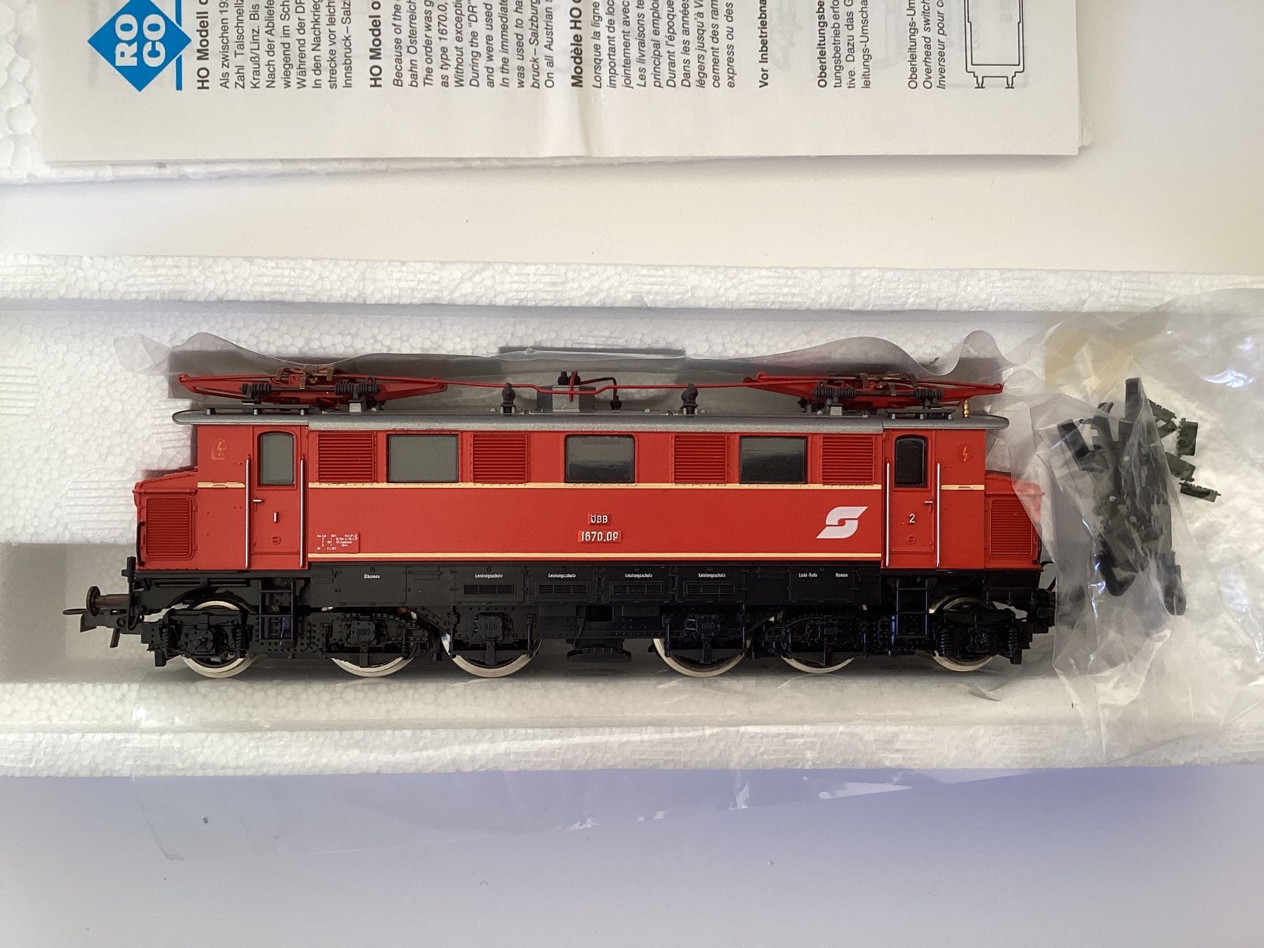 Roco Modellini di ferrovie: Roco 04147A ÖBB 1670.08 H0 1:87 – Usato da Effretikon venduto da simtek_de 4