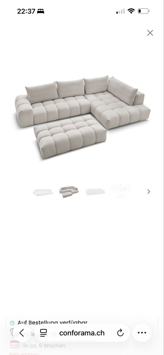 Conforama Sgabelli: Hocker – Nuovo (secondo la descrizione) da Hittnau venduto da ale_z8cq 1