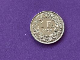 1 Fr. 1939 sehr vorzüglich