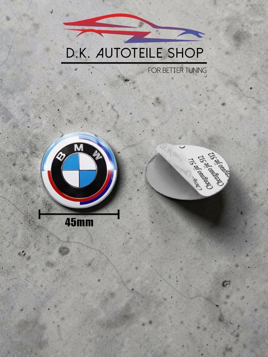 BMW Tutti pezzi di ricambio auto: BMW Lenkrad Emblem Logo 45mm Neu – Nuovo e nell'imballaggio originale da Balsthal venduto da D.K.Autoteile11 4