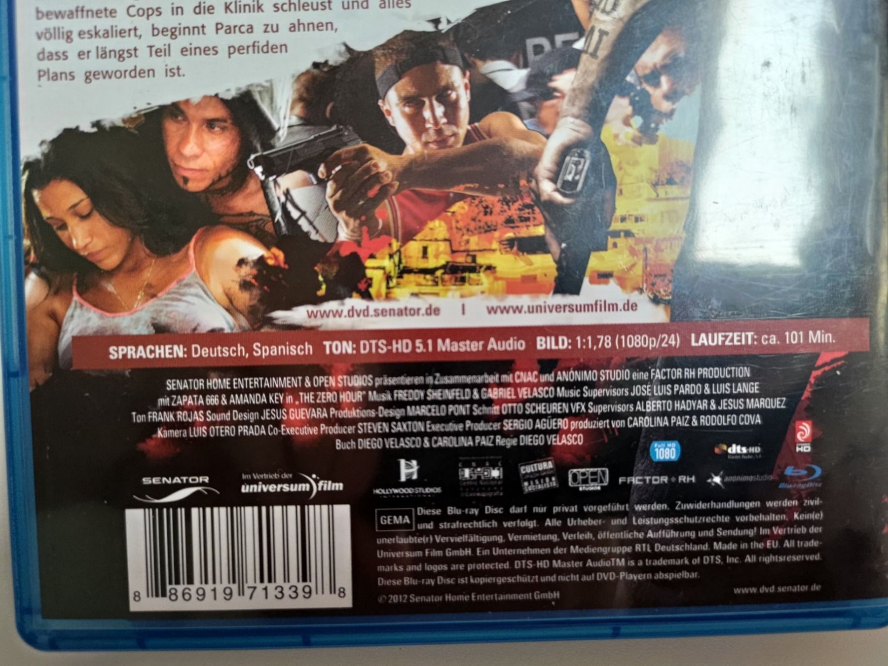 Alle DVDs: The Zero Hour – Gebraucht aus Liestal von Kratzilla 3