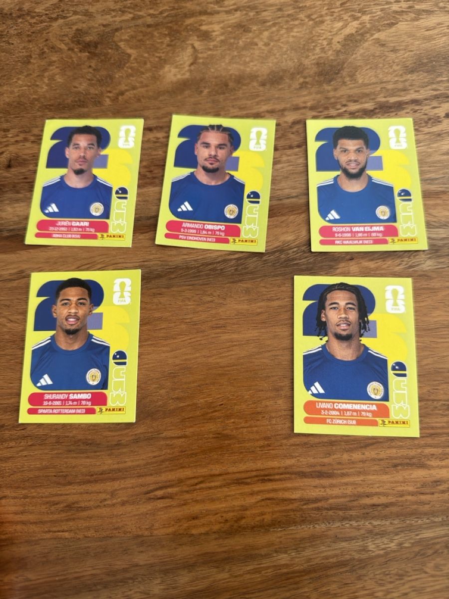 Panini Carte collezionabili: Panini 2026 Curacao – Usato da Jona venduto da sport2018