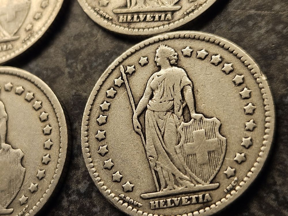 Münzen 1 CHF Kollektion von 18751928 Kaufen auf Ricardo