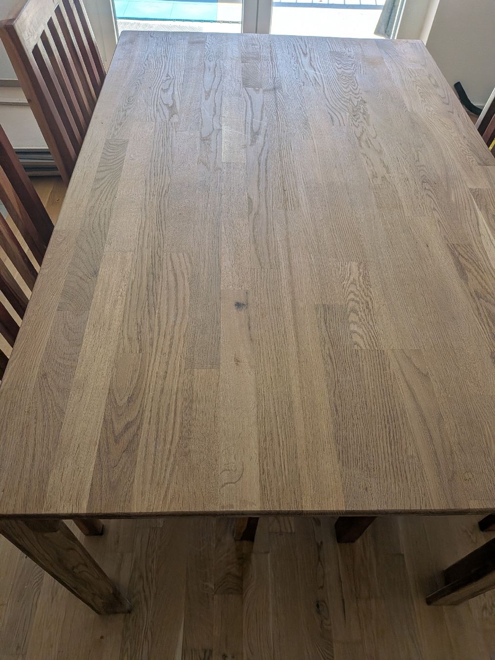 Set di tavolo e panche: Holztisch mit 4 Stühlen  – Usato da Schmitten FR venduto da Rapmar 2