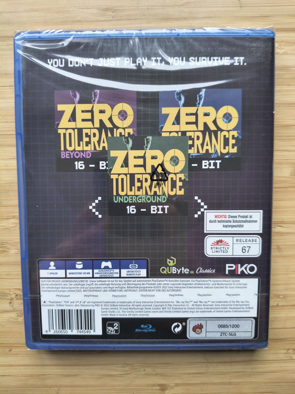 Giochi: Zero Tolerance Collection Sealed (PS 4) – Nuovo e nell'imballaggio originale da Riedholz venduto da ste_96cd 1