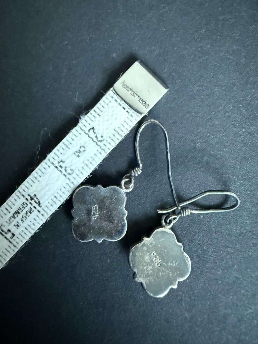 Ohrringe & -stecker: Silber Ohrringe mit Azurith 925 – Gebraucht aus Spiegel b. Bern von Rogger72 3