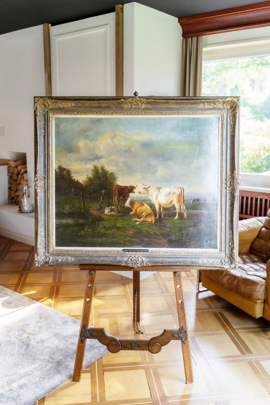 Dipinti: TABLEAU ÉMILE VICTOR CARTIER – Usato da Moutier venduto da Vintage-signature 5