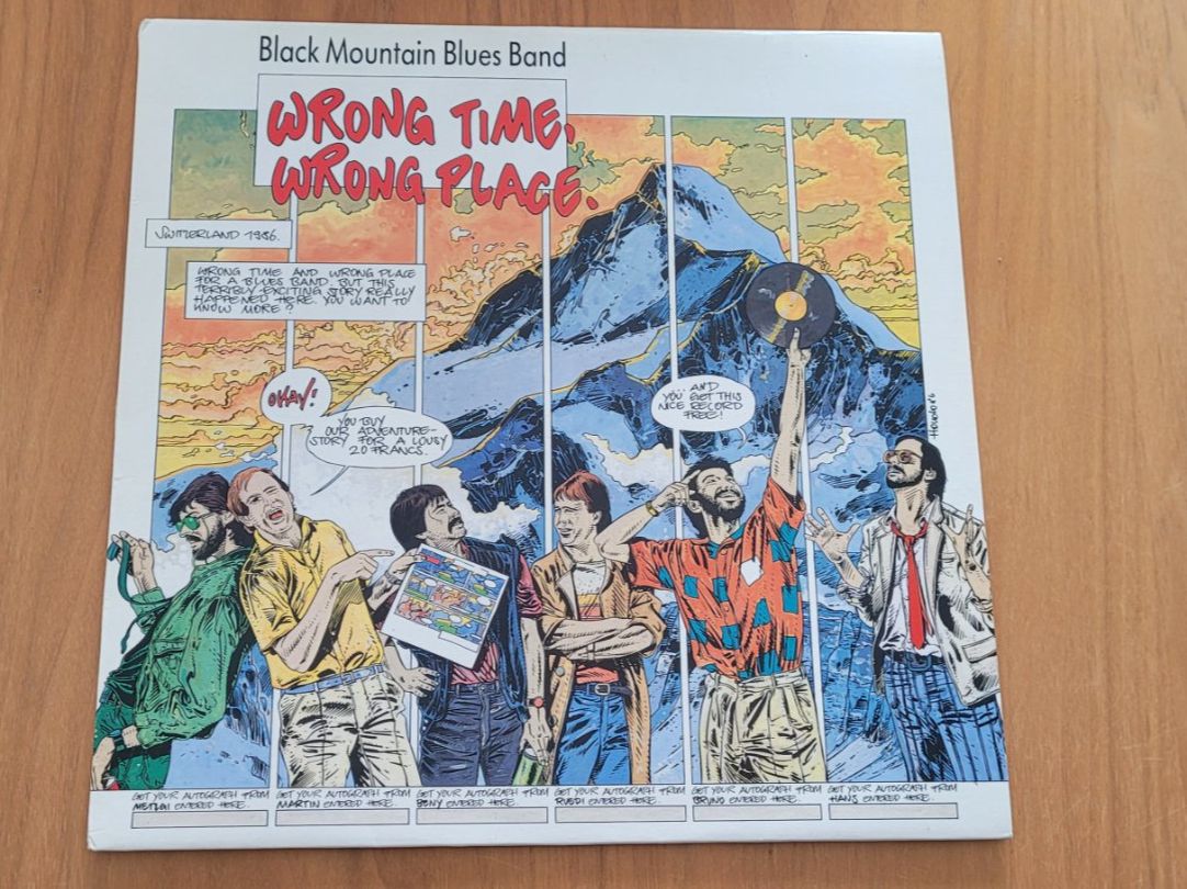 Dischi in vinile: LP  Black Mountain Blues Band – Usato da Martigny venduto da MZ-67