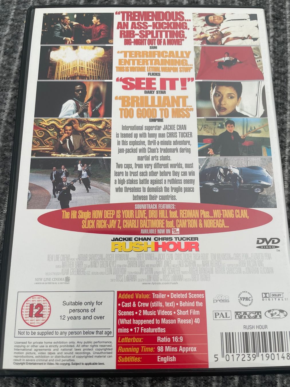 Tutti i DVDs: Rush Hour – Usato da Dierikon venduto da Butcherboy 1