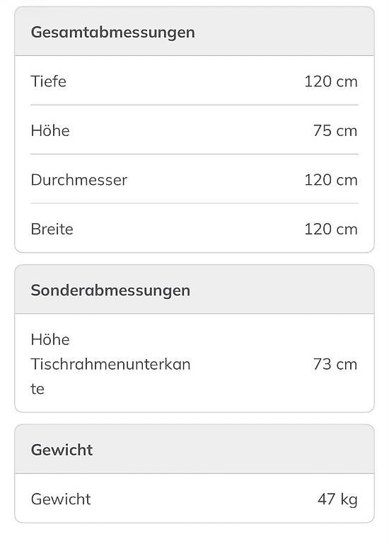 Tische: Esstisch – Gebraucht aus Wangen b. Olten von fab_28yp 2
