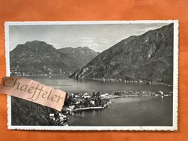 Ansichtskarte Melide Luganersee Feldpost FÜS. KP. II/98 gel.