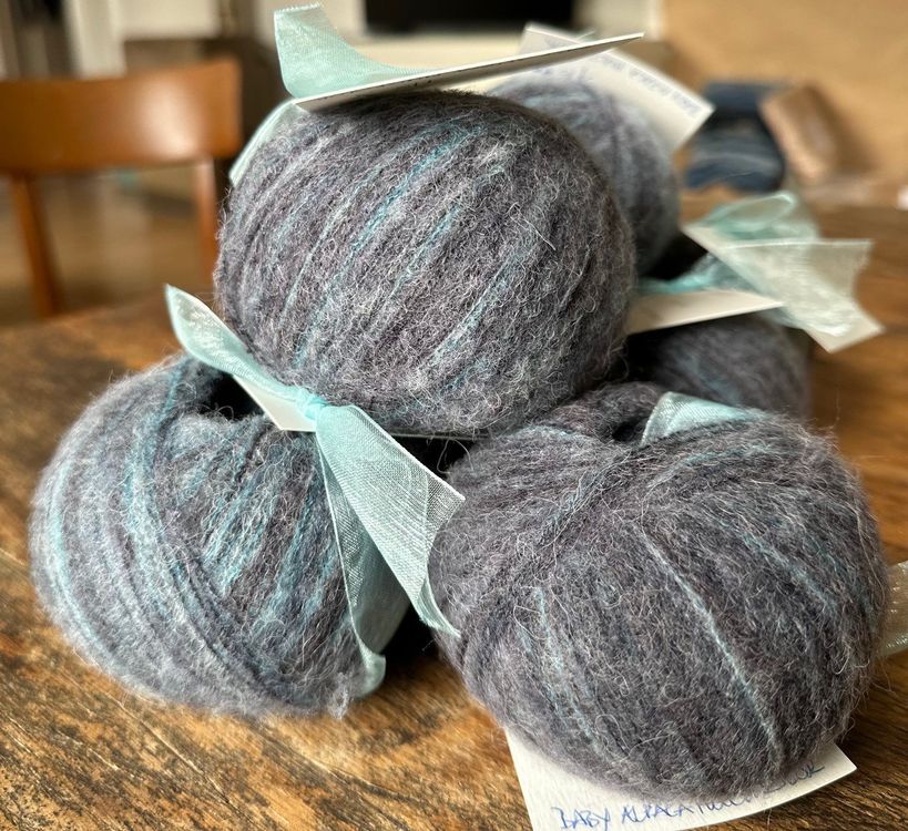 Lot De 8 Pelotes De Laine Phildar Partner 3.5 Lavande - Acrylique, Laine, Polyamide, Aiguille 3.5, Made In France
