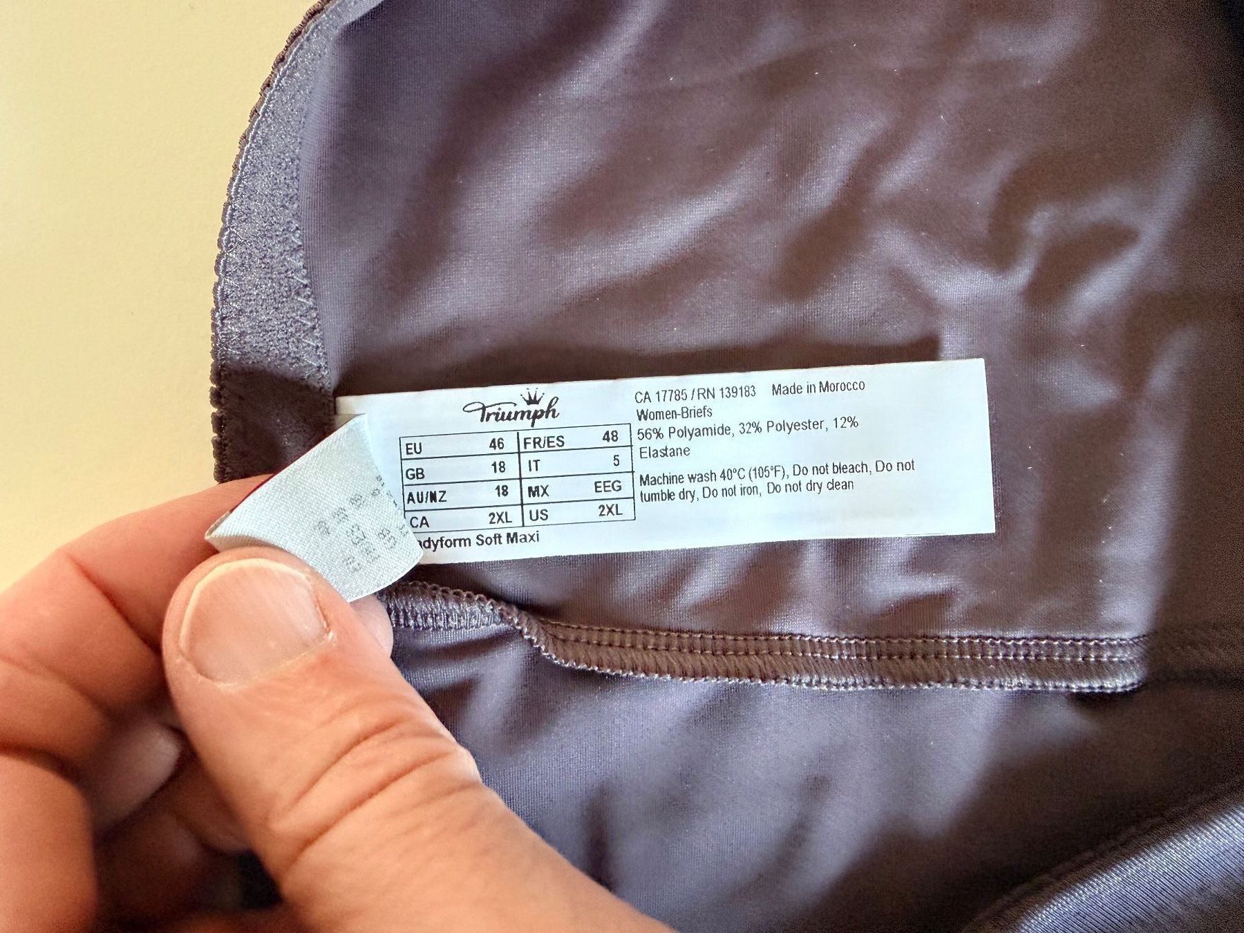 Triumph Sonstige Unterwäsche: TRIUMPH, Shaping-Slip LADYFORM SOFT, Grösse 46, Farbe Grau – Neu und originalverpackt aus Rudolfstetten von gst_g7xl 5
