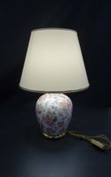 Le Porcellane Tischlampe Rosendekor