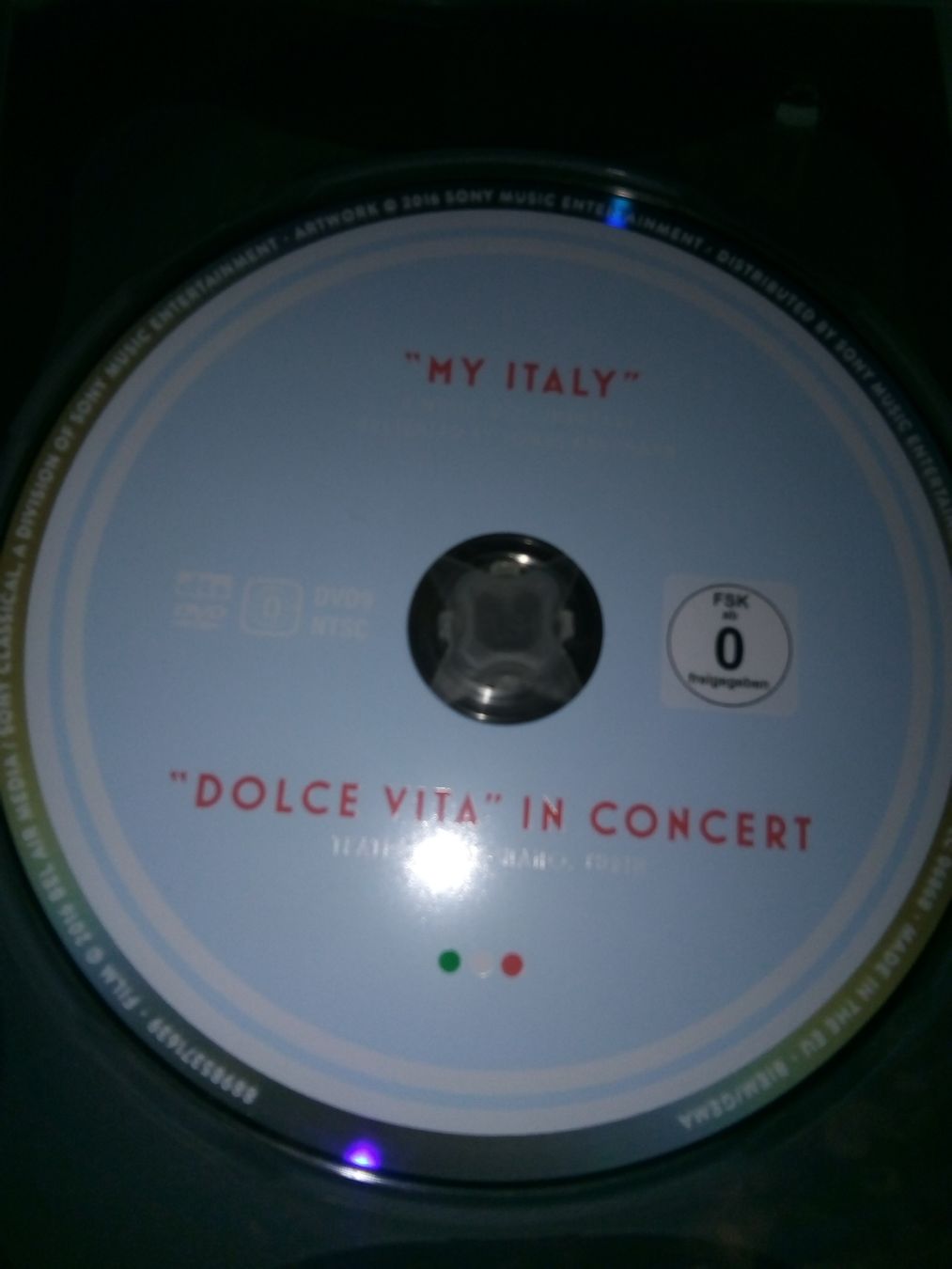 Tutti i DVDs: Jonas Kaufmann - Dolce Vita  (Live Konzert + Documentary) – Usato da St. Gallen venduto da elk2024 2