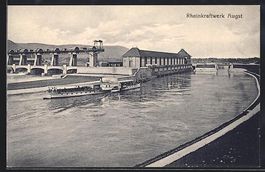 AK Augst, Partie am Rheinkraftwerk