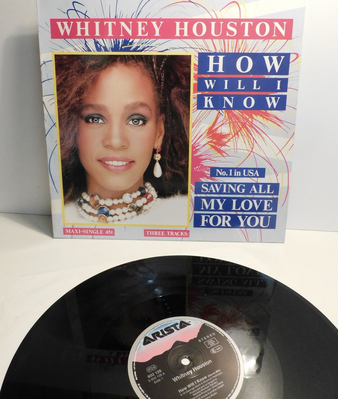 Dischi in vinile: Lp Schallplatte Whitney Houston 1985 - How will i know – Usato da Sursee venduto da 76