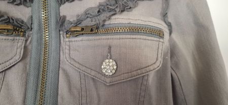 Morgan de toi Kurzjacke Strass Applikationen neuwertig OVP🌸
