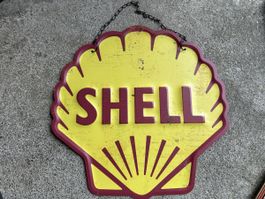 Shell Muschel Werbung Reklame Classic 