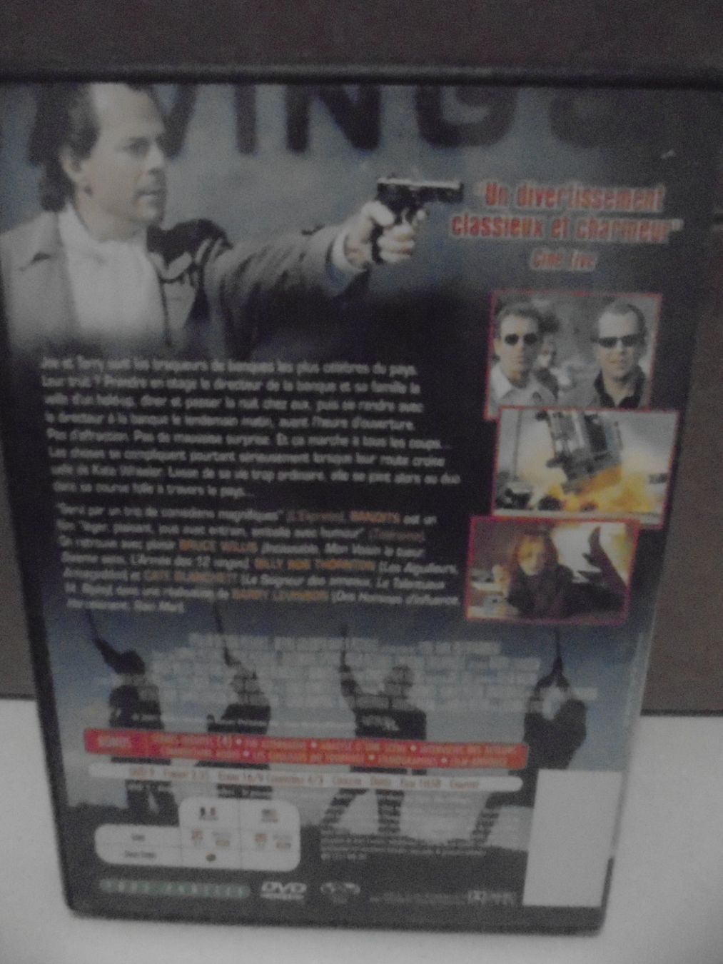 Tutti i DVDs: " Bandits gentlemen Braqueurs " Bruce Willis, B.B Thornton – Usato da Crissier venduto da Promopost 1
